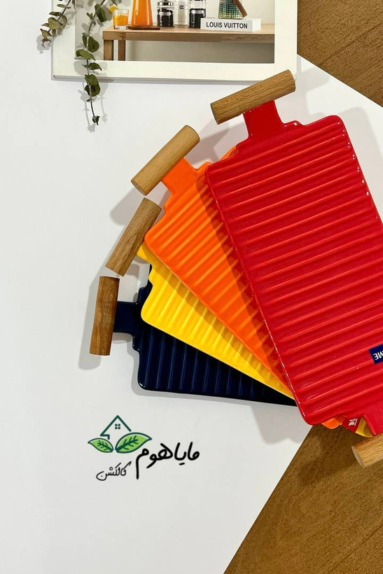 دیس دو دسته دسته چوب وینسم رنگ متالیک winsome