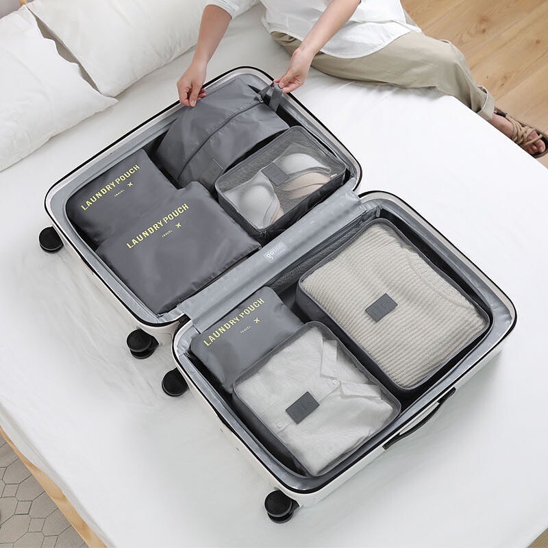 پک نظم دهنده چمدان 6 عددی برند LAUNDRY POUCH Travel