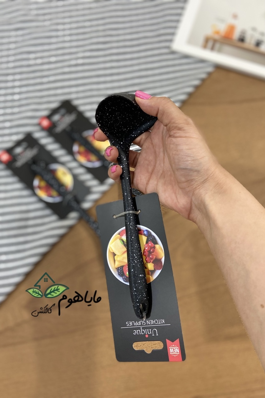 کفگیر و ملاقه سیلیکونی یونیک کوچک