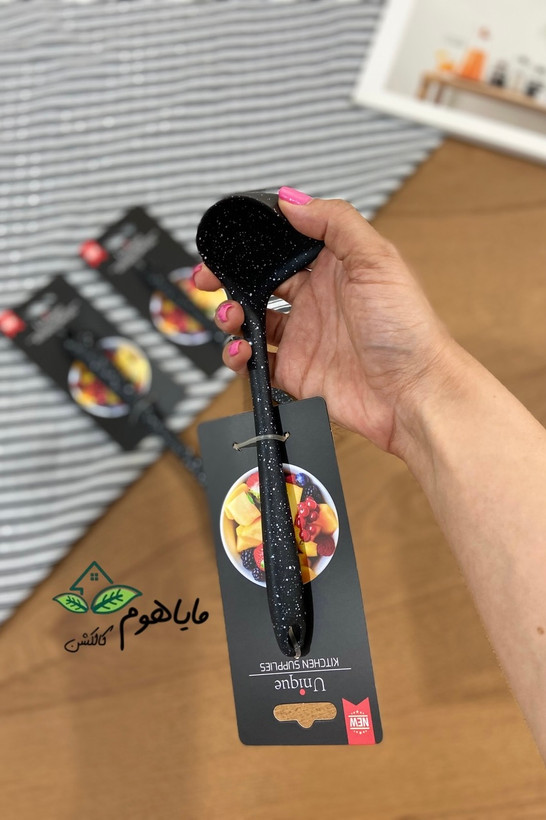 کفگیر و ملاقه سیلیکونی یونیک کوچک