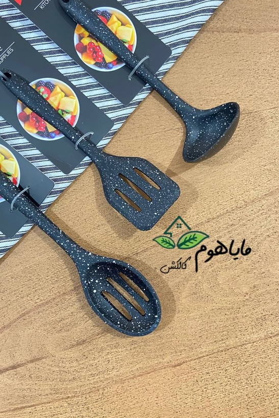 کفگیر و ملاقه سیلیکونی یونیک کوچک