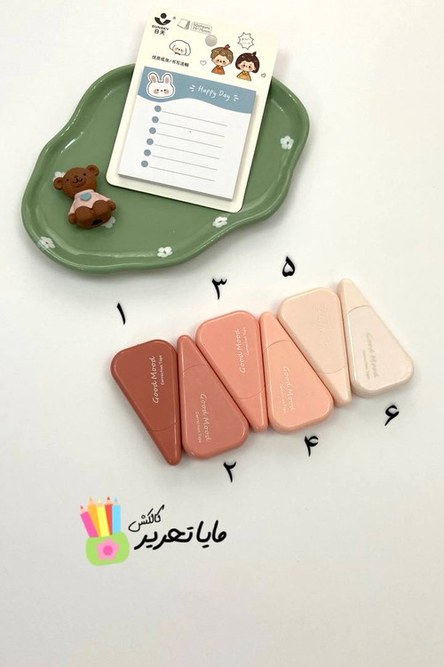 لاک غلط گیر نواری پاستلی طیف صورتی