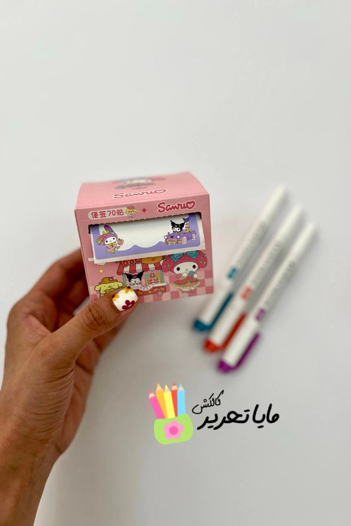 برچسب نام و نام خانوادگی رولی جعبهدار مدل کرومی و ملودی