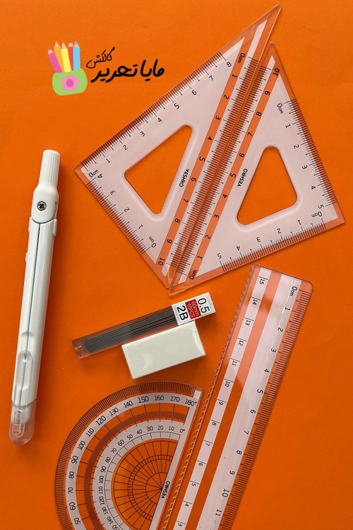 ست پرگار وشکو مدل مهندسی مجموعه 7 عددی