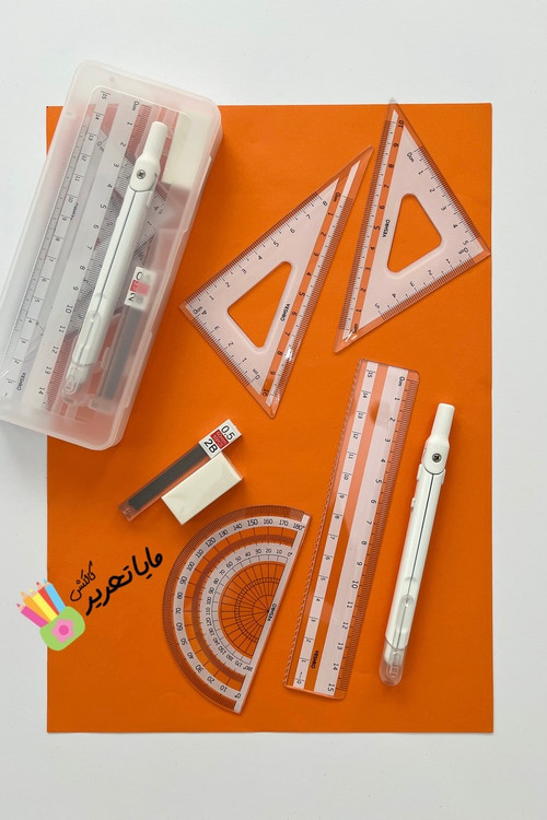 ست پرگار وشکو مدل مهندسی مجموعه 7 عددی