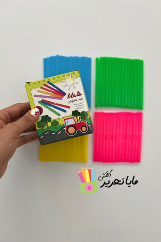 بازی آموزشی چوب خط مدل کارا بسته 60 عددی