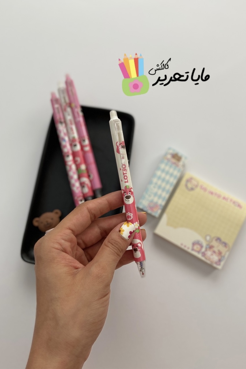 خودکار پاک کن دار فانتزی طرح لوتسو