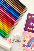 مداد رنگی 24 رنگ برند Corona
