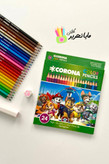 مداد رنگی 24 رنگ برند Corona