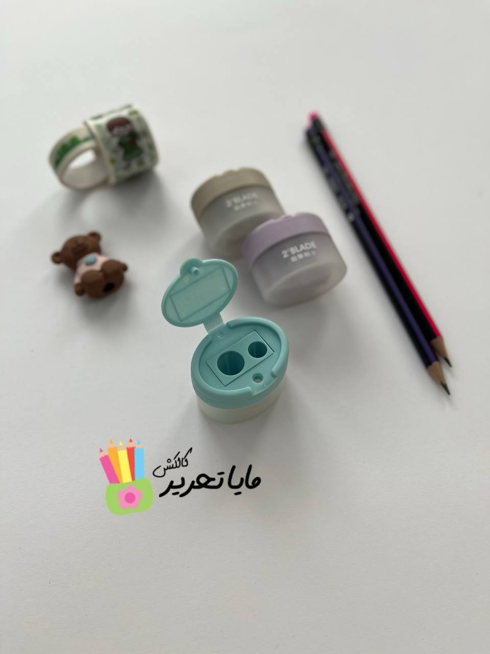 مدادتراش دوقلو مخزن‌دار XUGAO
