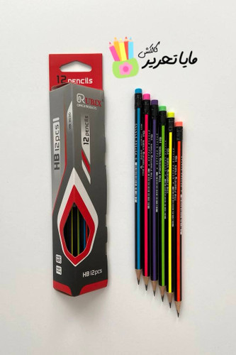 مداد مشکی HB سه گوش برند روبیکس Rubix