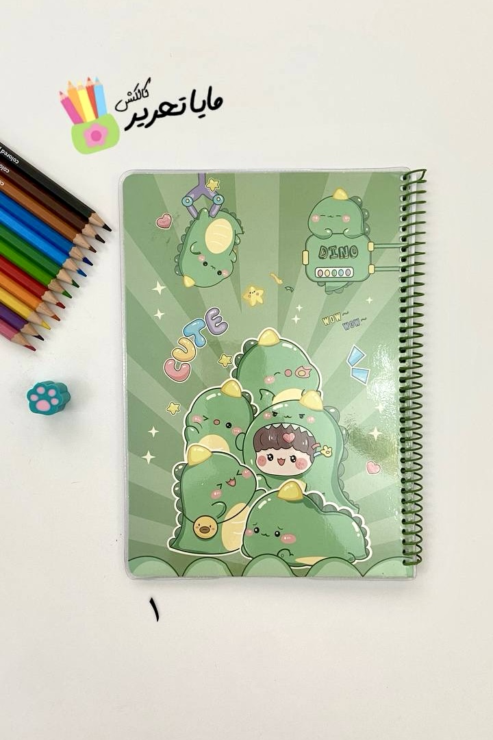 دفتر نقاشی 50 برگ فانتزی مجلد سویل