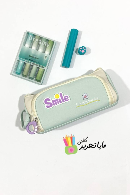 جامدادی دو زیپ پاستلی پینترستی