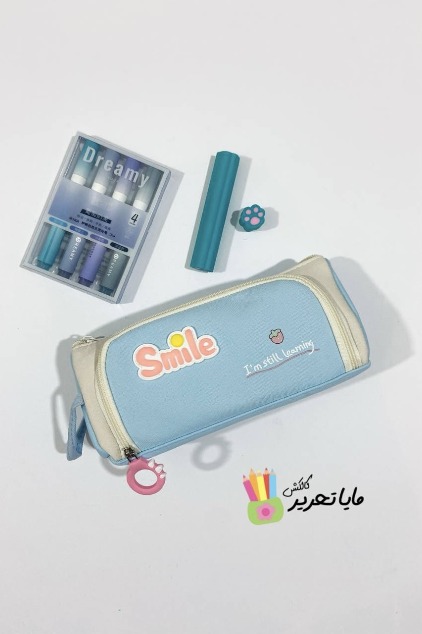 جامدادی دو زیپ پاستلی پینترستی