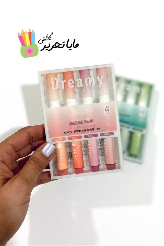 هایلایتر پاستلی | علامت زن پاستلی بسته ۴ عددی Dreamy