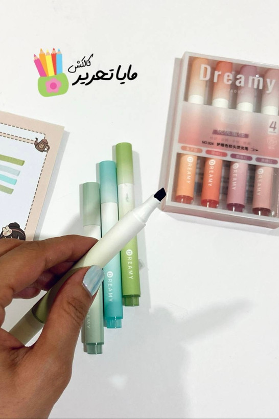 هایلایتر پاستلی | علامت زن پاستلی بسته ۴ عددی Dreamy