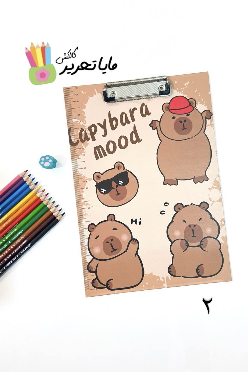 تخته شاسی A4 خط کش دار مدل کاپی بارا