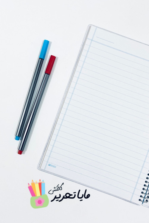 دفتر خط دار 60 برگ مجلد طرح سگ های نگهبان برند سیبو