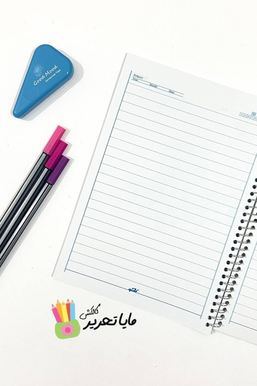 دفتر خط دار 50 برگ طرح ماینکرفت برند کارنو