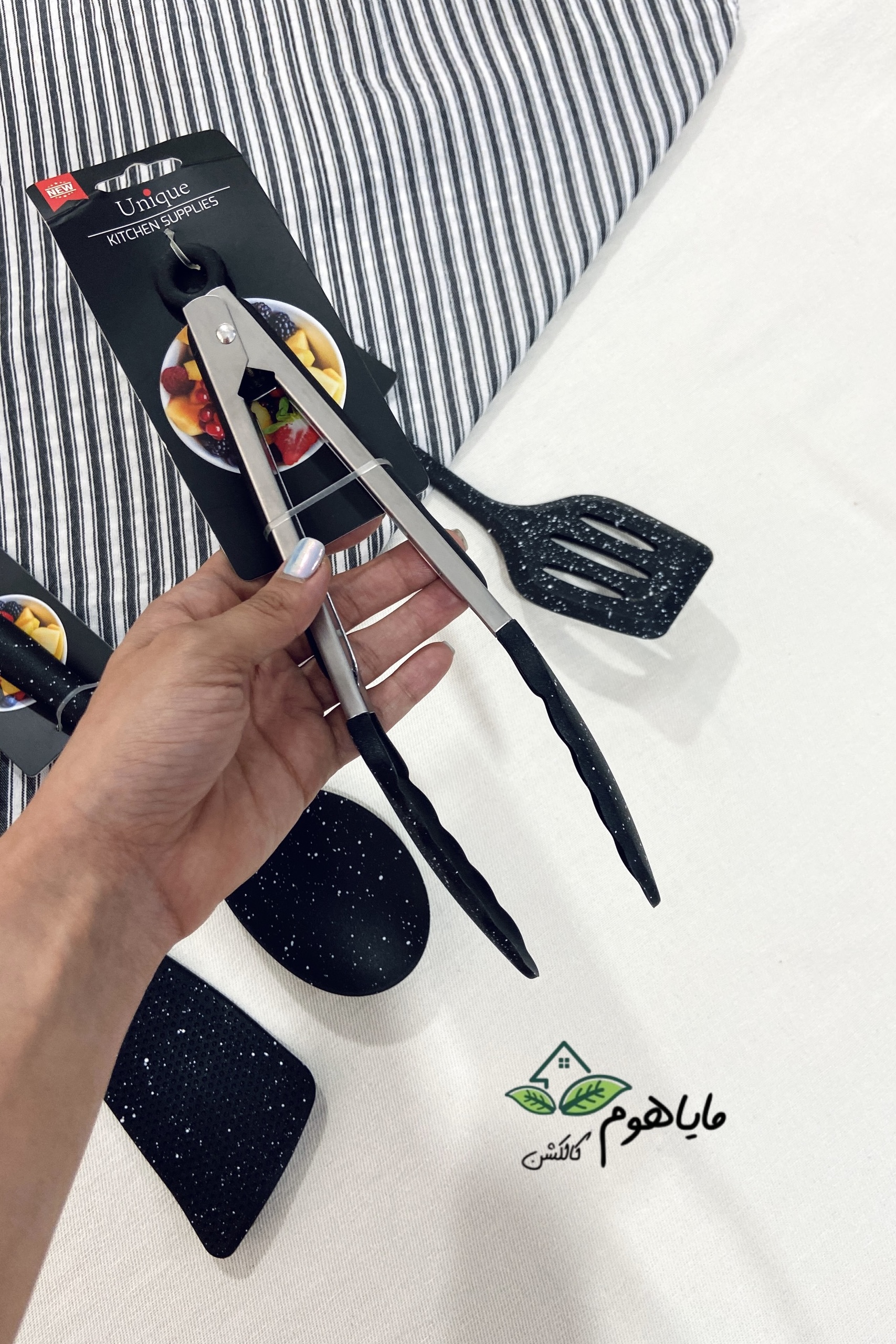 کفگیر و ملاقه سیلیکونی یونیک