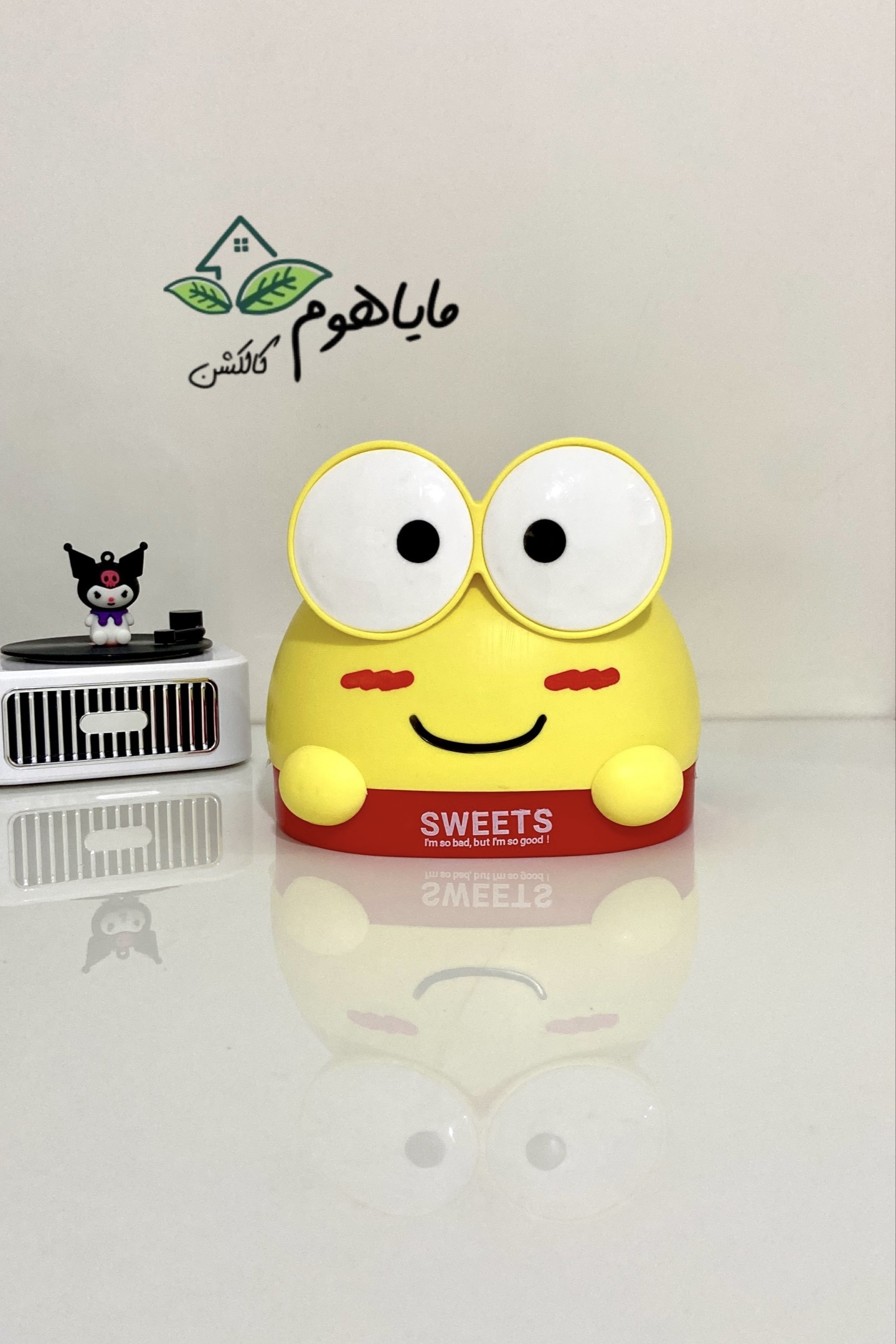 جا دستمال کاغذی طرح قورباغه