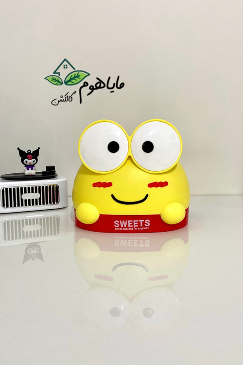 جا دستمال کاغذی طرح قورباغه