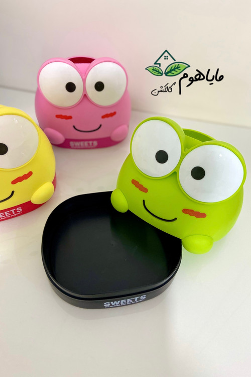 جا دستمال کاغذی طرح قورباغه