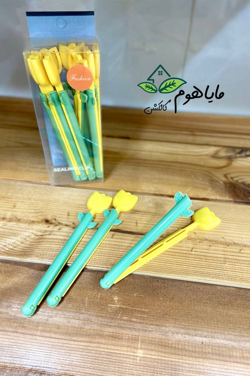 گیره بسته بندی مواد غذایی بسته 8 عددی