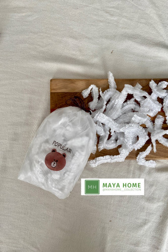 درپوش همه کاره یک بار مصرف کشدار 100 عددی مدل خرسی - 42 سانتی متری