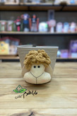 سطل زباله قيطان دوزي شده مدل ببعی