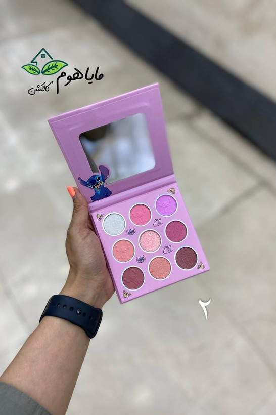 پالت سایه چشم 9 رنگ مدل استیچ Stich