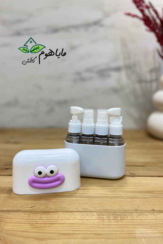 ست مسافرتی بهداشتی آرایشی طرح ایموجی